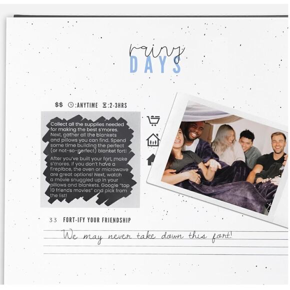 The Adventure Challenge Friends Edition 50 Scratch-Off Adventures and Party Game - Picture 10 of 11